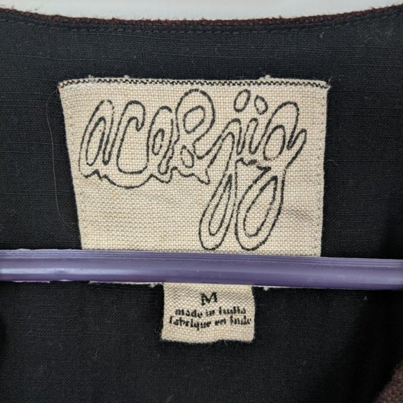 Ace and Jig Women's Brown Ari Button-down Dress - Picture 5 of 8